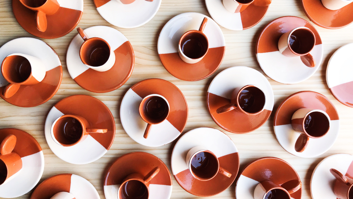 Varm terracotta