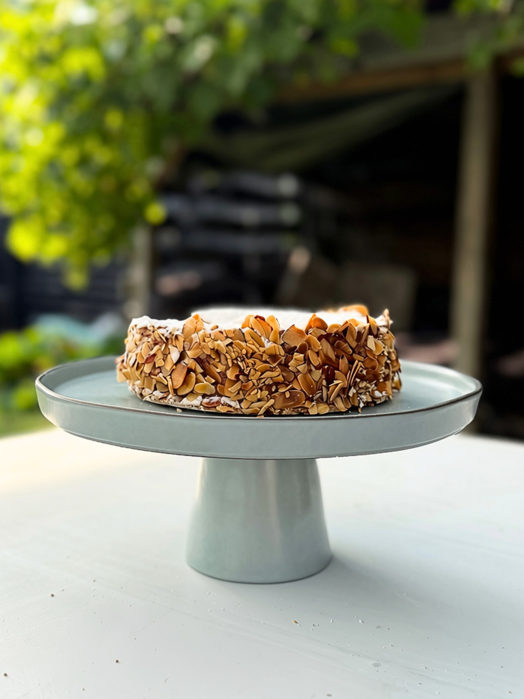 Stacked Organic Kagefad med kage fra Costa Nova - lyseblå - håndlavet i Portugal