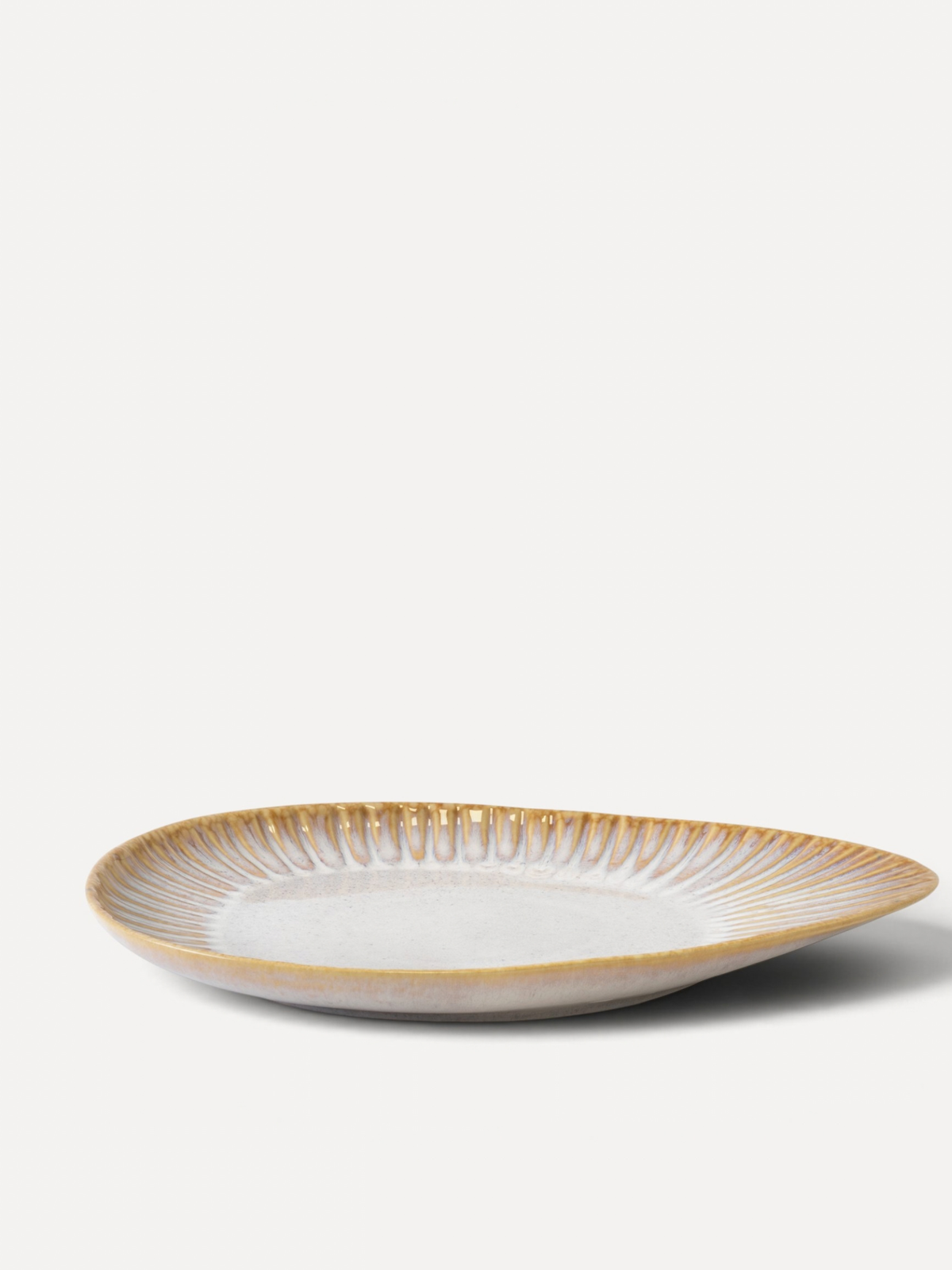 Vieira fad i cream fra Terrafina fra siden - håndlavet porcelænsstentøj fra Portugal