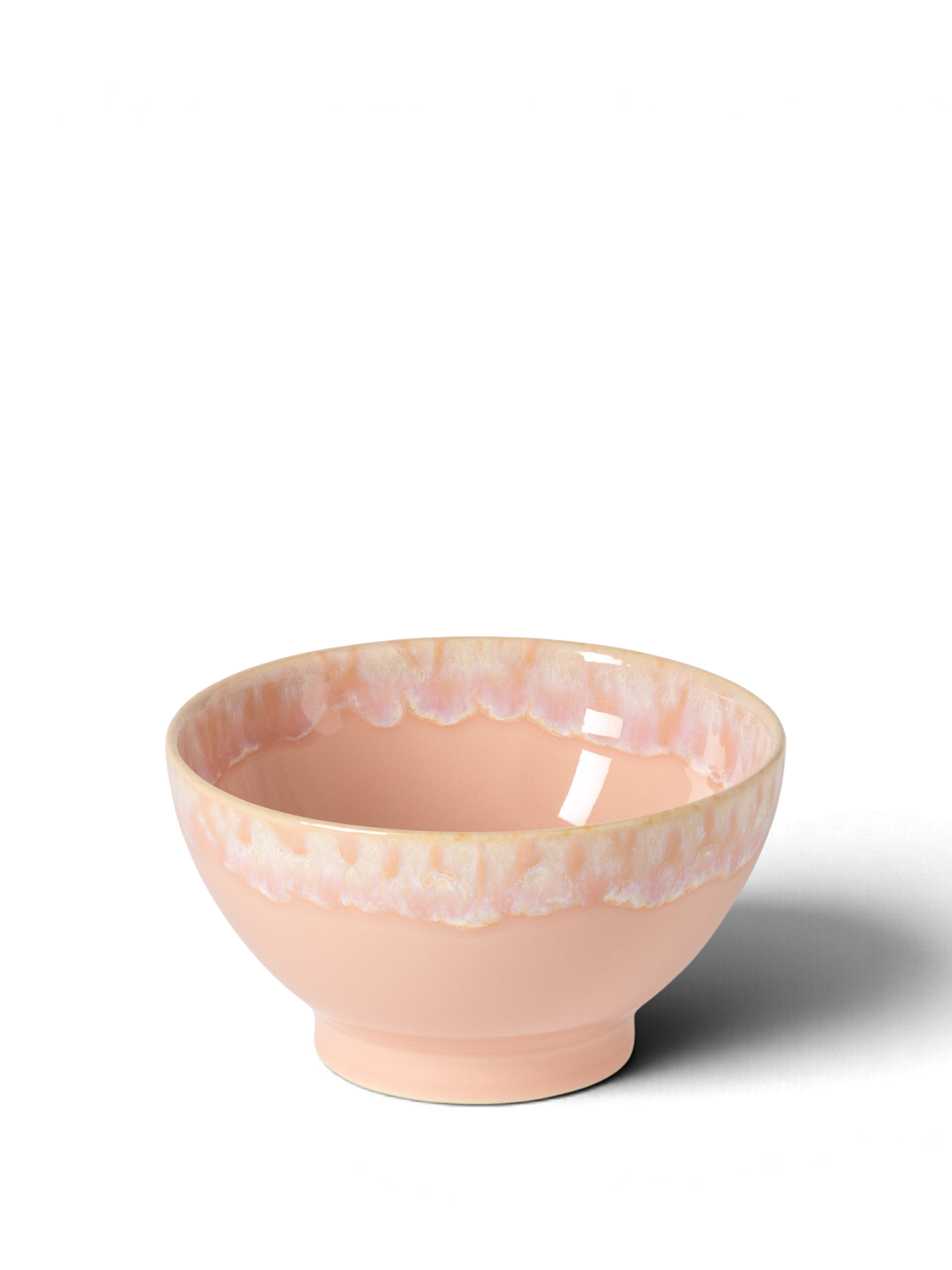 Costa Nova latte bowls - 4 håndlavede skåle i forskellige farver - her i pink - keramik fra Portugal