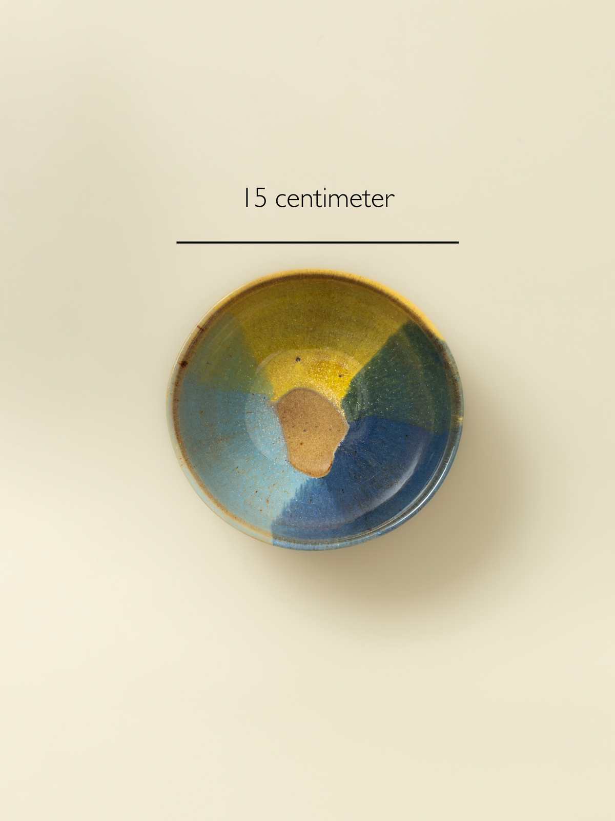 To små Corals skåle fra Terrafina i multifarver med mål - håndlavet porcelænsstentøj fra Portugal