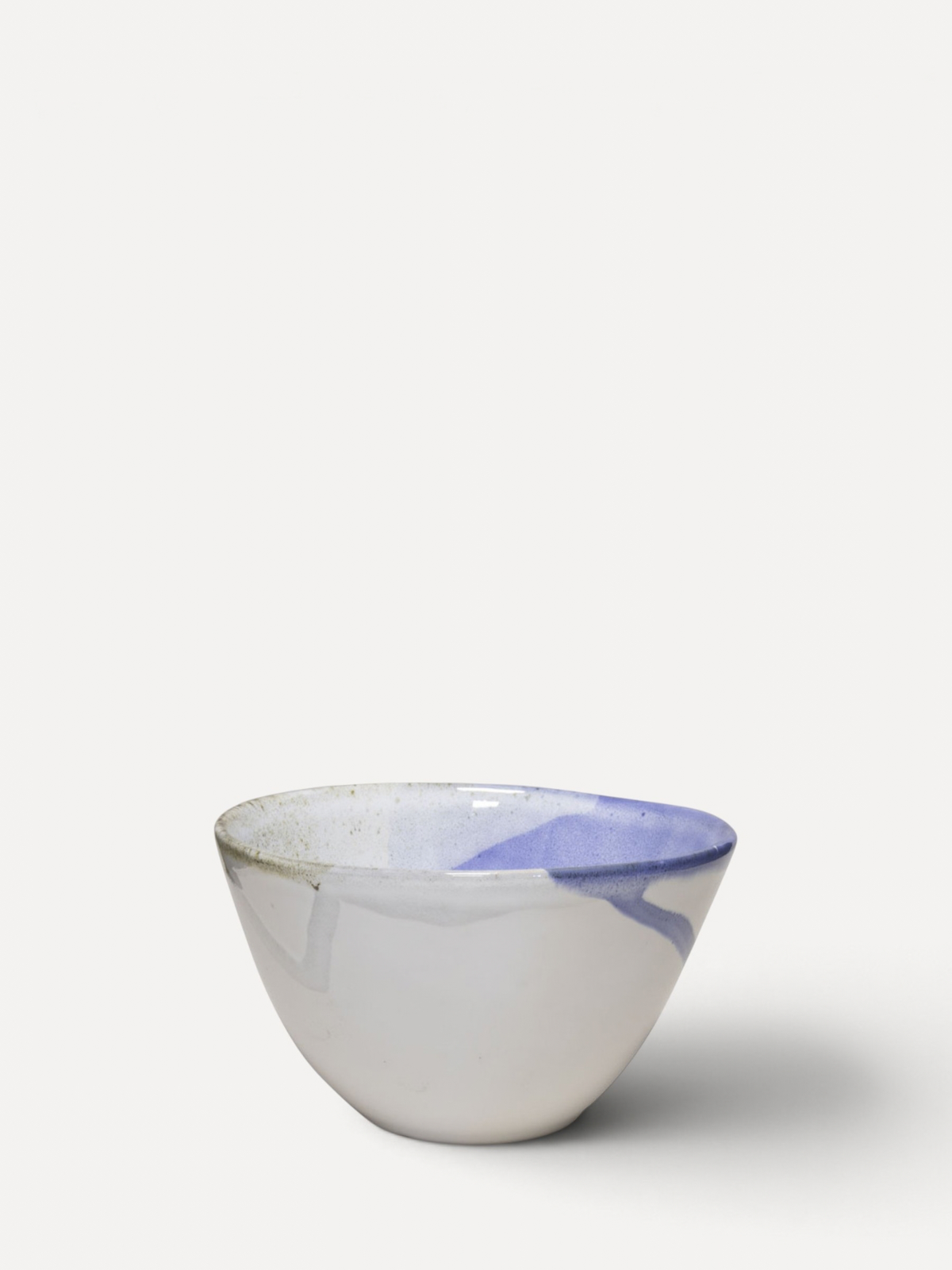 Terrafina Salty Sea lille skål i blå, sand og hvid - håndlavet porcelænsstentøj fra Portugal