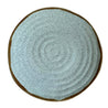Casa Alegre Rustic Blend turkis middagstallerken hvid baggrund
